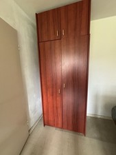 Kirchholz Kleiderschrank, Massiv Mit Aufsatz  Höhe 200cm+40cm;B 100 cm, T 60cm