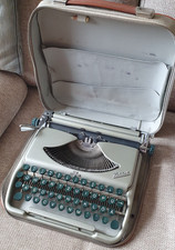 Vintage Schreibmaschine Groma Kolibri | 1950er Reiseschreibmaschine | voll funkt