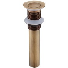 Ablaufgarnitur, Messing, Antik, Pop Up Ventil, Waschbecken, Retro, Bronze