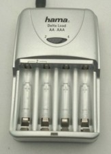 Hama Delta Load Akku ladegerät mit Netzteil  (LB28)