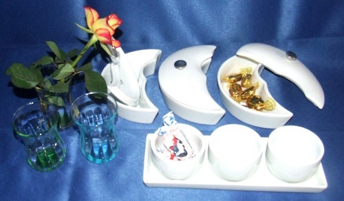 Teile konfekt schale - 10,