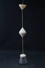alte Lampe Art Deco Seilzug Lampe 30er Jahre Glas old vintage Lampenei