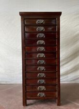 Antiker Apothekerschrank Dokumentenschrank Aktenschrank Kommode Höhe103cm 