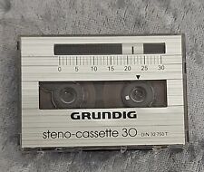 Grundig Steno Cassette 30 
