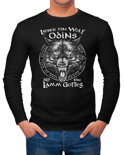 Herren longsleeve spruch - herren,