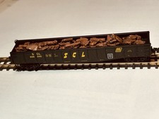 Micro Trains Spur Z SCL Gondola mit Ladungseinsatz braun für Märklin Miniclub