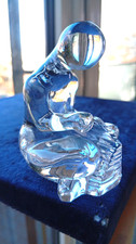Schwere Kristall Skulptur -