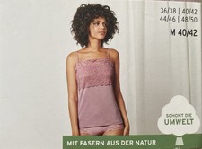 Damen Unterhemd Hemdchen Gr. M 40 / 42 Rosa NEU