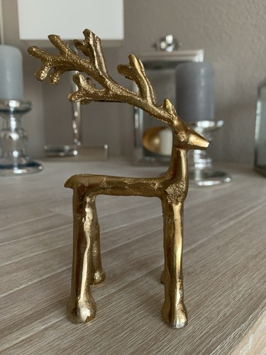 Hirsch figur metall dekofigur - hirsch,