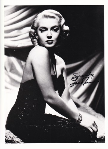 Lana turner originalautogramm - lana,