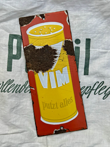 Türschild emailschild vim - türschild,
