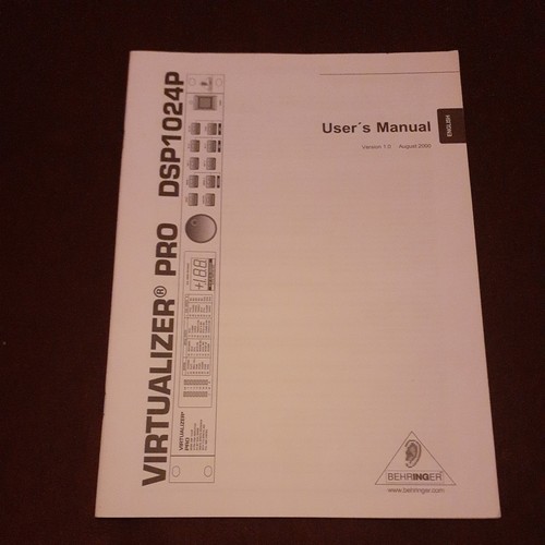 Behringer dsp 2024p - behringer,