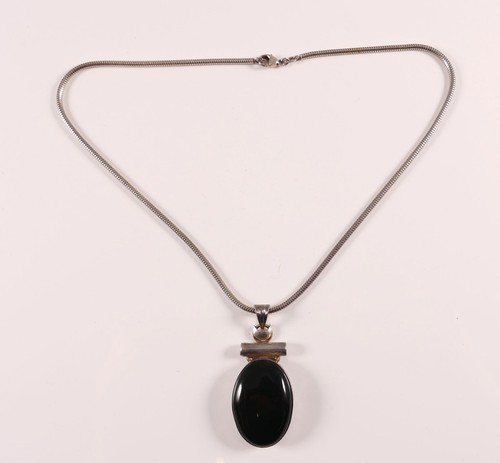 Collier kette mit großem - collier,