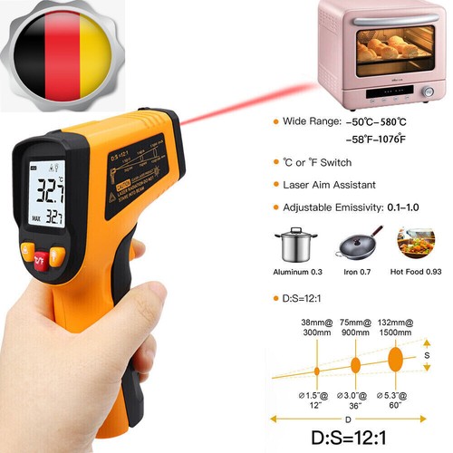 600 c infrarot - -50°c, ~600°c