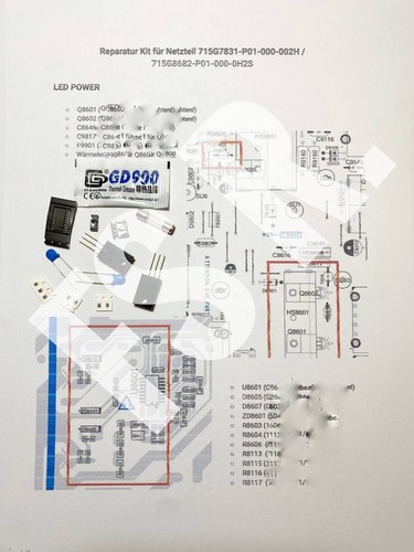 Reparatur kit für netzteil - reparatur,
