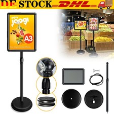 Infoständer DIN A3 / A4 Plakatständer Menü Präsentationsständer Werbeaufsteller