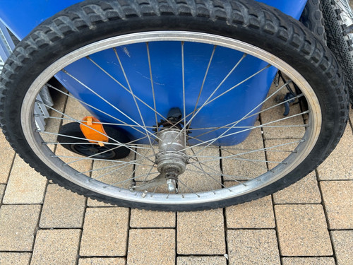 Zoll alu hinterrad mit - alu,