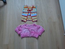 süße Weste Häkelweste