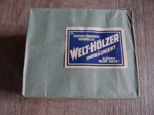 Alte packung sreichhölzer - alte,