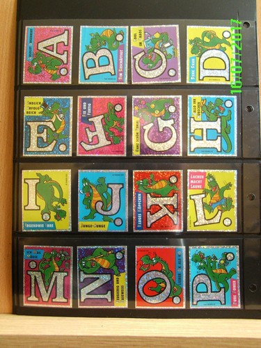Dinos glitzerbuchstaben - dinos,