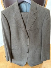 Burberry  - Highland Anzug  - Tweed Gr. 52 - Grün 