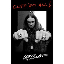 Metallica flagge fahne cliff - fahne,