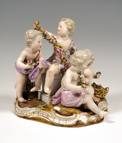Meissen figur jahreszeiten - meissen,