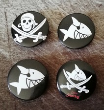 4 Buttons Anstecker Capt'n