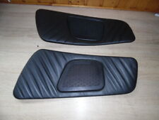 Verkleidungen hinten für Ledertürpappen Opel Astra G Cabrio Schwarz Leder 