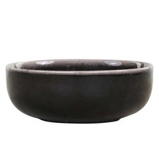 Chic Antique Schale CALAIS Schwarz 5x12 cm 250 ml Schüssel Keramik Geschirr