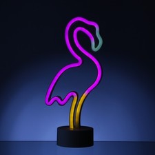 Led neon figur flamingo - led,
