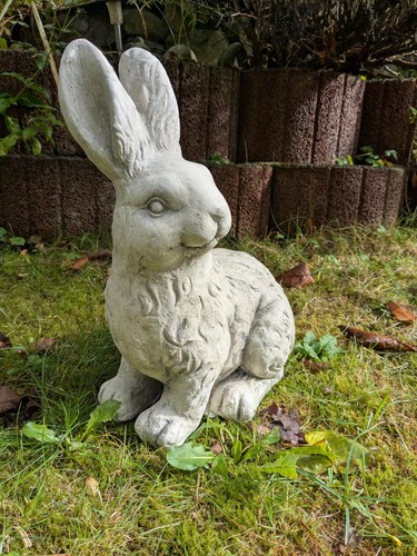 Hase kaninchen skulptur - -,