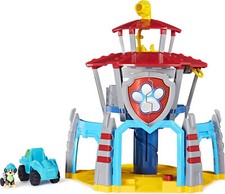 PAW Patrol Dino Rescue + Hauptquartier mit Rex-Figur und Fahrzeug