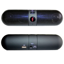Design Soundbox Pille Bluetooth Speaker Musik Wireless SD-Card Stereo MP3