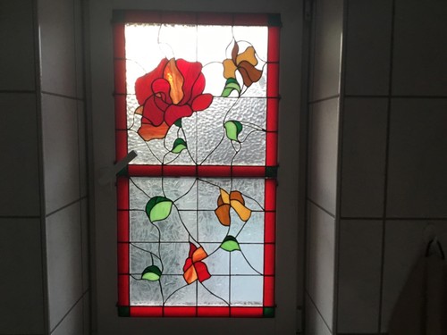 Buntglasfenster bleiverglasung - buntglasfenster,