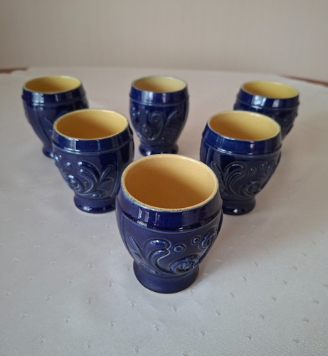 Ddr schöne blaue becher - -,