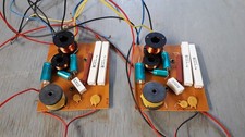   2 Lautsprecher frequenzweiche 3 wege sharp system 7700