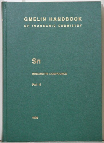 Gmelin handbook inorganic - of,