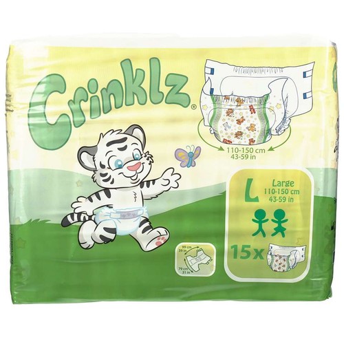Crinklz inkontinenz slip - crinklz, l
