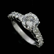 3 Kt Brillant Solitär Diamant