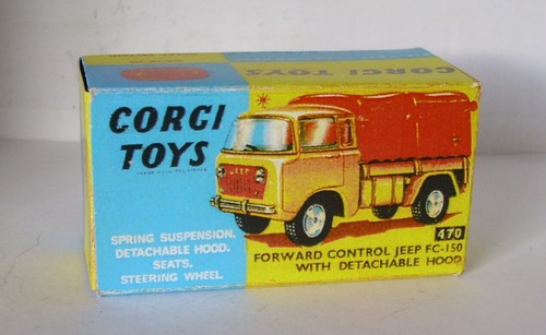 Repro box corgi - nr.470, forward