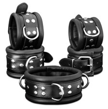 Bdsm bondage set leder - hq,