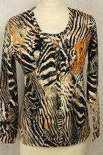 Damen Twinset Top Jacke Jersey