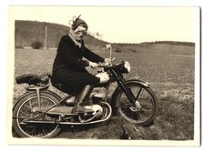 Fotografie Motorrad NSU, junge