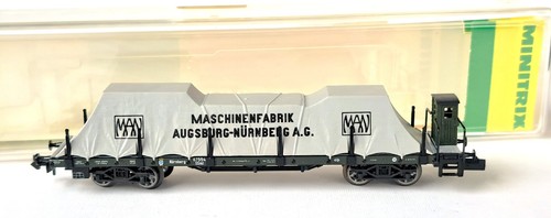 Minitrix plattformwagen - minitrix, (ssml)