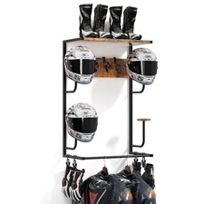 Holz motorrad helm halter - holz,
