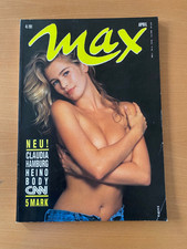 MAX Magazin - Ausgabe April 1991 ( 04 / 1991 ) - Claudia Schiffer