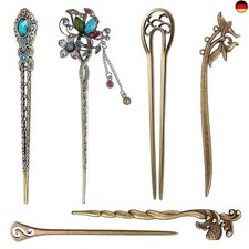 6 Stück Antike Haarnadel