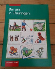 Lehrheft Westermann Bei uns in Thüringen 1992 Grundschulatlas