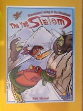 DER YETI SLALOM BRETTSPIEL